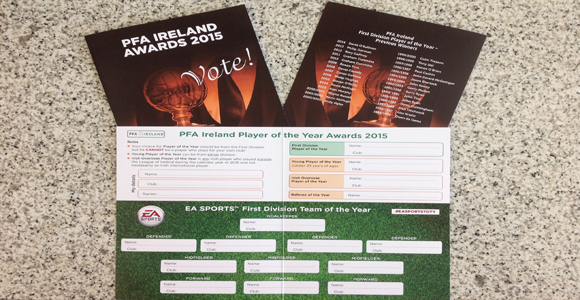 LOI 1st Division voting form season 2015