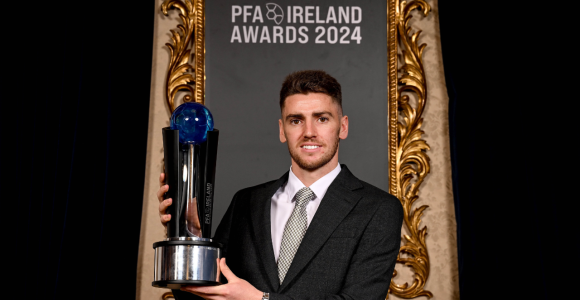 Dylan Watts - PFA Ireland Men's Player of the Year 2024