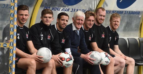 Dundalk players promote ETB course