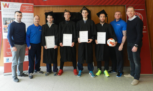 Ollie Cahill (PFA Ireland), David O'Kelly (Waverley SPorts & Fitness), Simon Lestrange, John Mountney, David O'Connor, Jonathan McCrum (Waverley Sports & Fitness) & Stephen McGuinness (PFA Ireland)